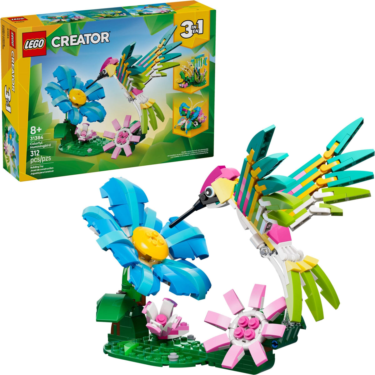 31384 Wild Animals: Colorful Hummingbird product image 1, provided for visual reference and product detail review