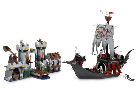 7029 Skeleton Ship Attack (Retired) (New Sealed) product image 2, provided for visual reference and product detail review