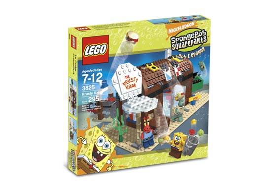3825 LEGO Spongebob: Krusty Krab (Retired) (Certified Complete) product image 1, provided for visual reference and product