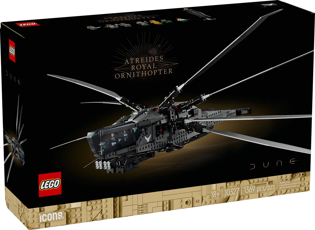 10327 Dune Atreides Royal Ornithopter (Certified Complete) product image 1, provided for visual reference and product detail