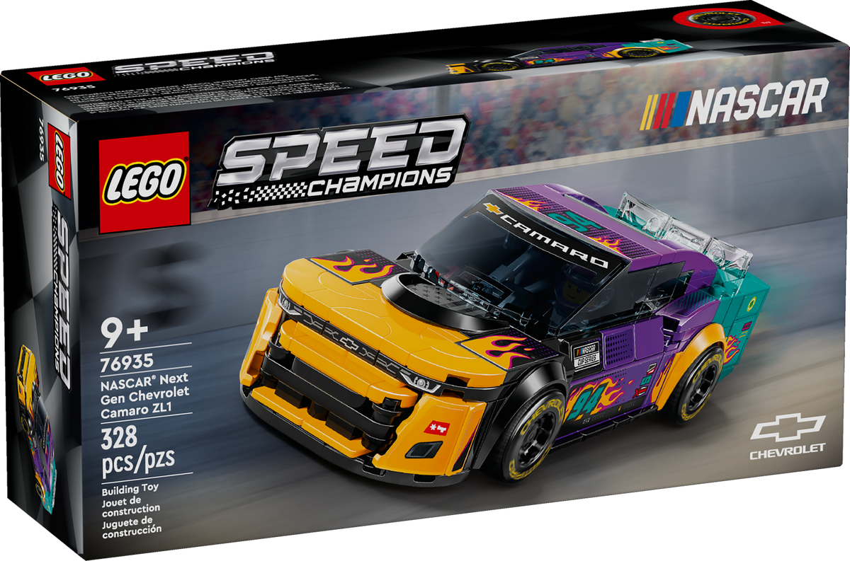 76935 LEGO NASCAR® Next Gen Chevrolet Camaro ZL1 product image 3, provided for visual reference and product detail review