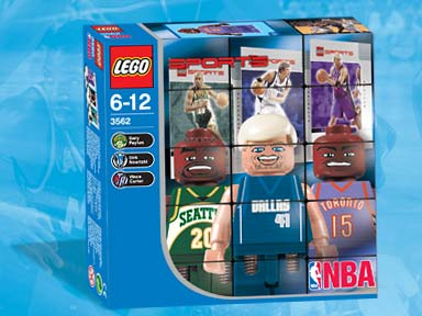 3561 NBA Collectors #2 (Retired) (New Sealed) product image 1, provided for visual reference and product detail review