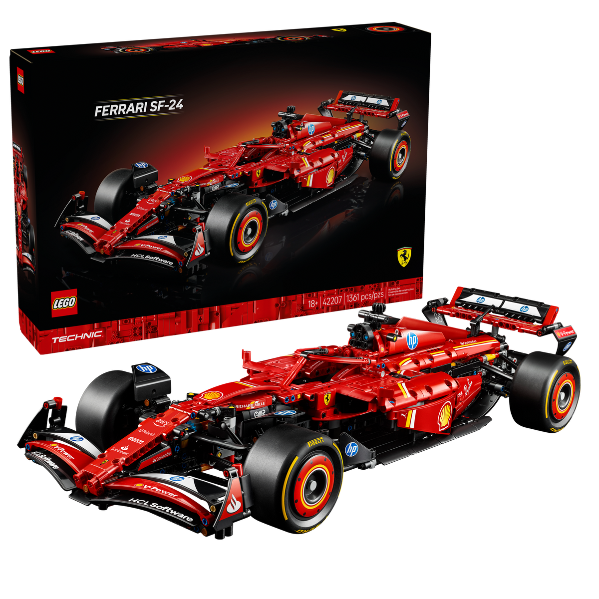42207 Ferrari SF-24 F1 Car Ferrari SF-24 F1 Car product image 1, provided for visual reference and product detail review
