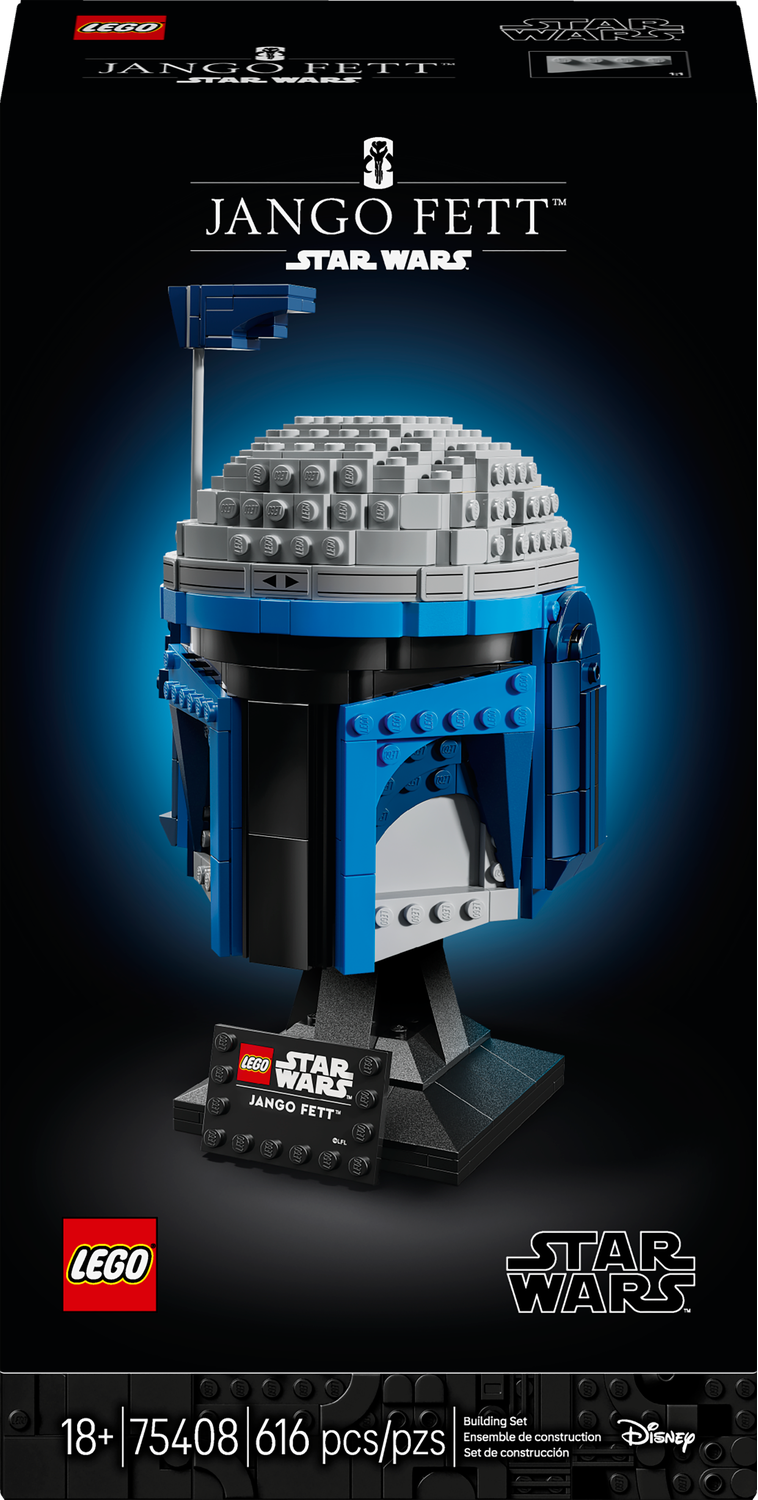 75408 Jango Fett Helmet Jango Fett Helmet (Certified Complete)