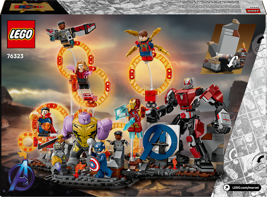 76323 Avengers: Endgame Final Battle Avengers: Endgame Final Battle product image 2, provided for visual reference and