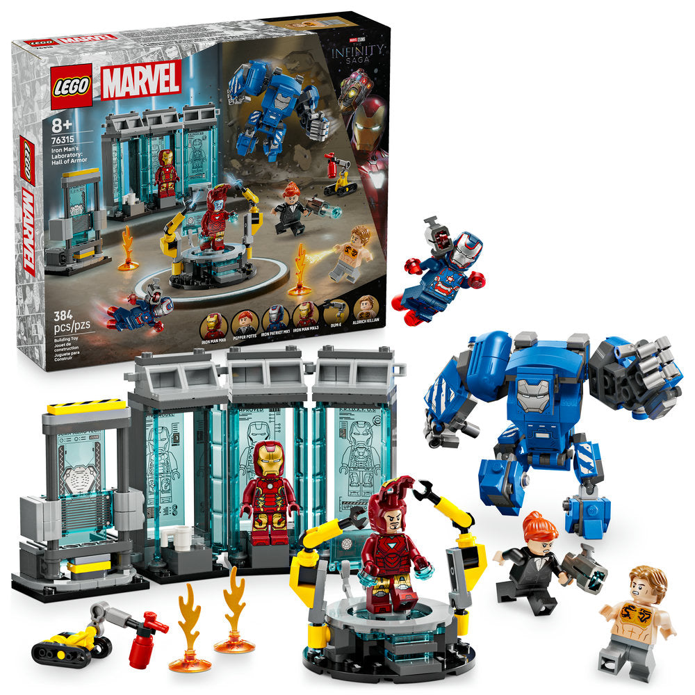 76315 Iron Man's Laboratory: Hall of Armor product image 1, provided for visual reference and product detail review