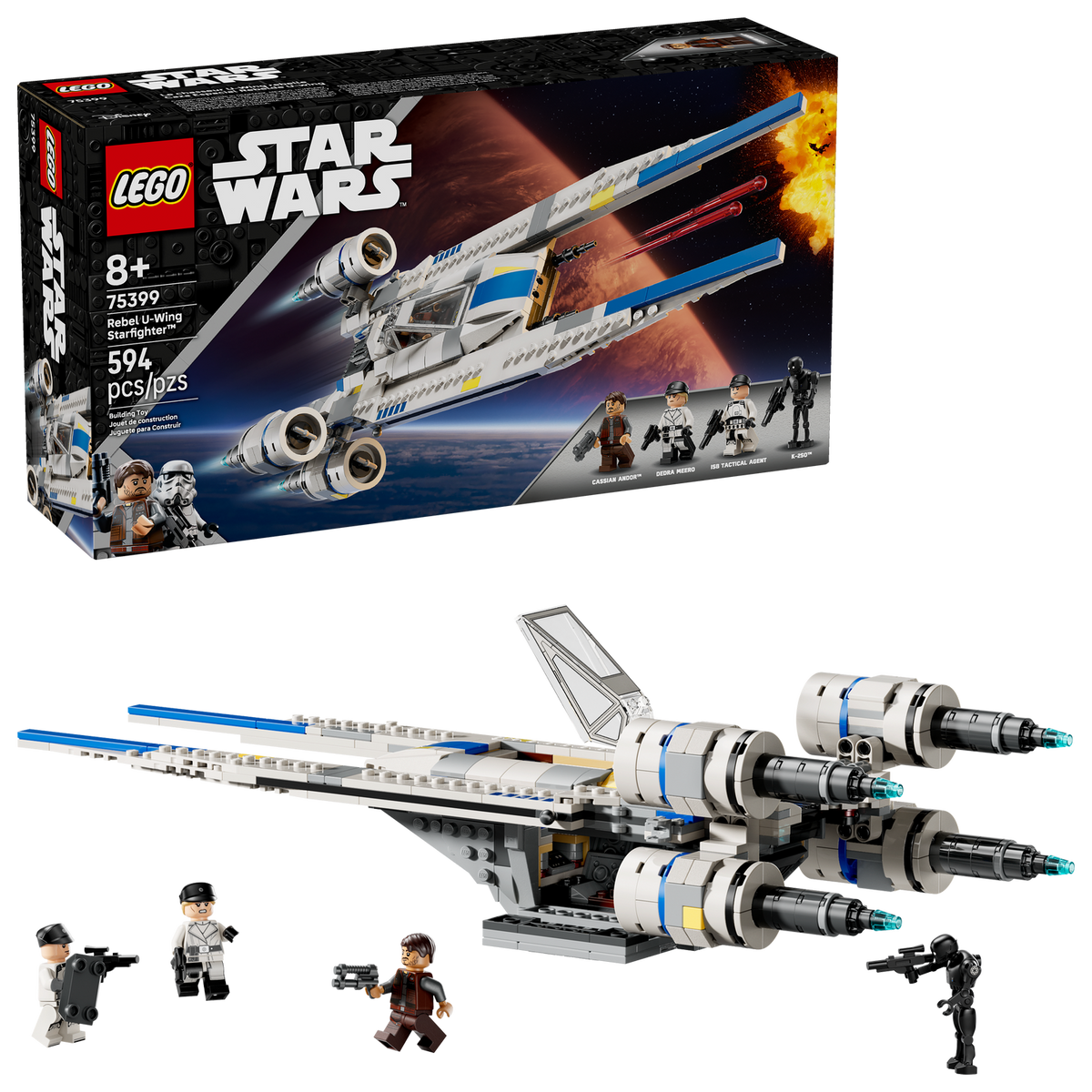 75399 Rebel U-Wing Starfighter Rebal U-Wing Starfighter product image 1, provided for visual reference and product detail