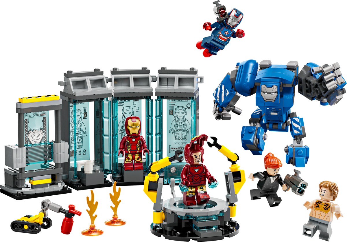 76315 Iron Man's Laboratory: Hall of Armor product image 3, provided for visual reference and product detail review