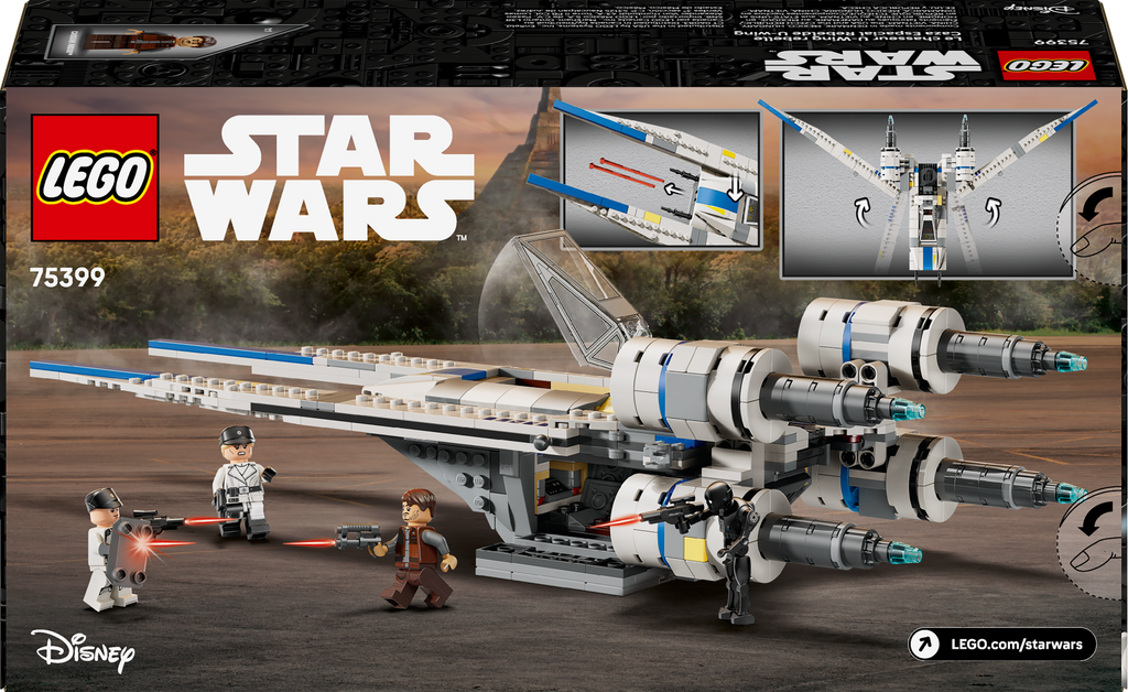 75399 Rebel U-Wing Starfighter Rebal U-Wing Starfighter product image 2, provided for visual reference and product detail
