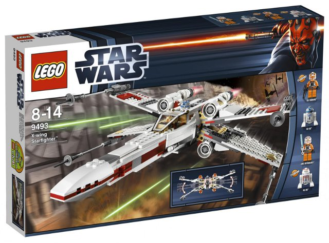 9493 X-wing Starfighter (Retired) (Certified Complete) product image 1, provided for visual reference and product detail
