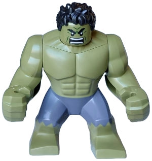SH0967 Hulk - Giant, Dark Bluish Gray Pants, Raging