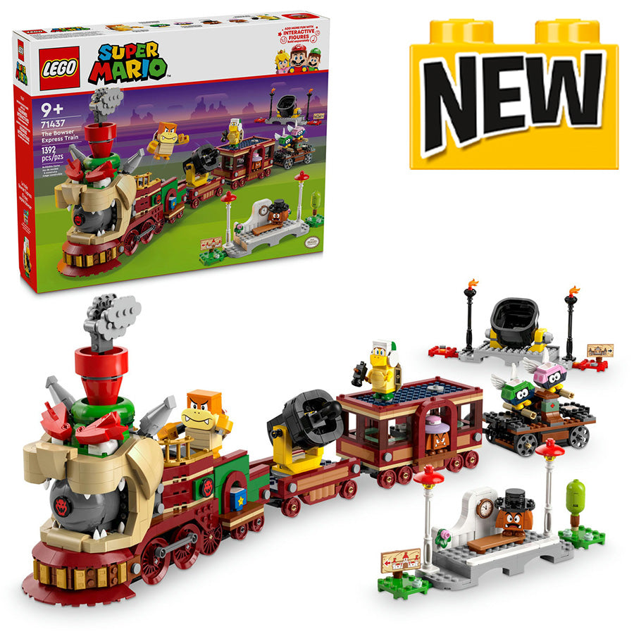 71437 LEGO Super Mario: The Bowser Express Train product image 1, provided for visual reference and product detail review