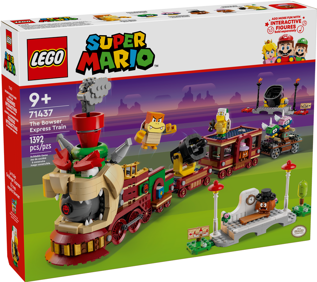 71437 LEGO Super Mario: The Bowser Express Train product image 3, provided for visual reference and product detail review