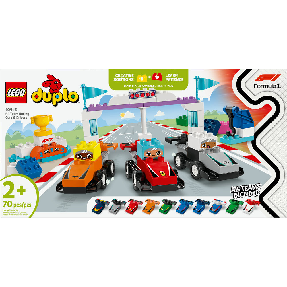 10445 F1 Team Race Cars & Drivers product image 2, provided for visual reference and product detail review