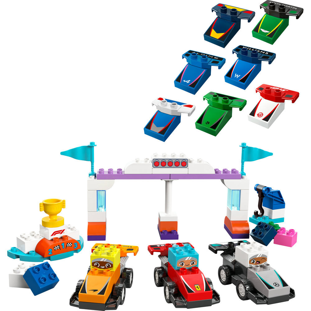 10445 F1 Team Race Cars & Drivers product image 3, provided for visual reference and product detail review