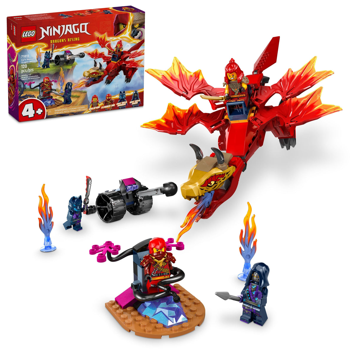 71815 Kai's Source Dragon Battle product image 1, provided for visual reference and product detail review
