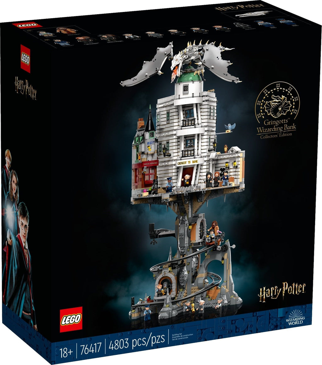 76417 Gringotts Wizarding Bank - Collectors' Edition (Retired) (Certified Complete) product image 1, provided for visual