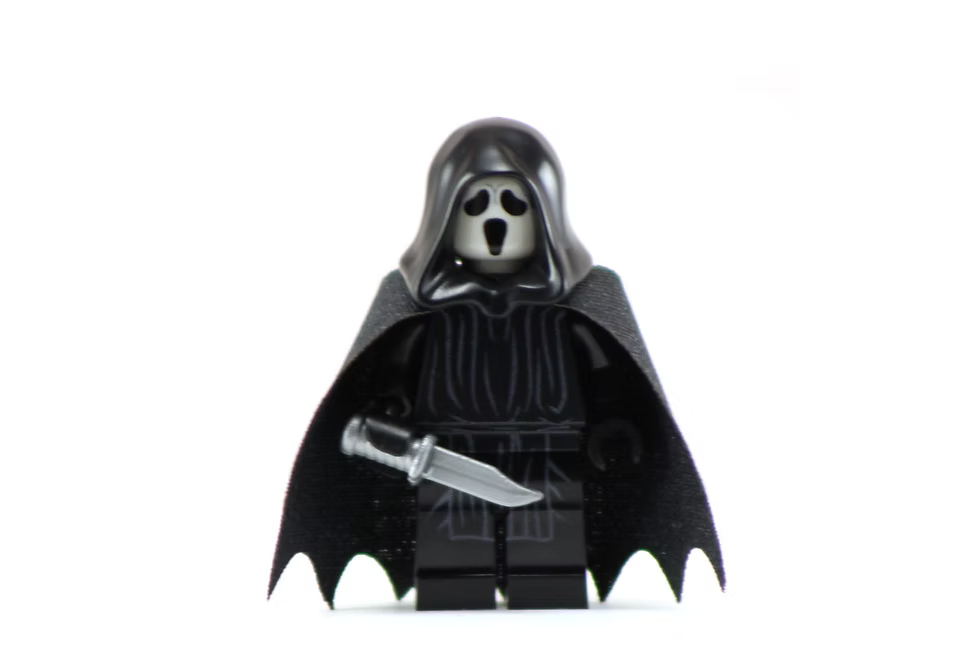 Ghost Face Scream Custom Big Kid Brix product image 1, provided for visual reference and product detail review