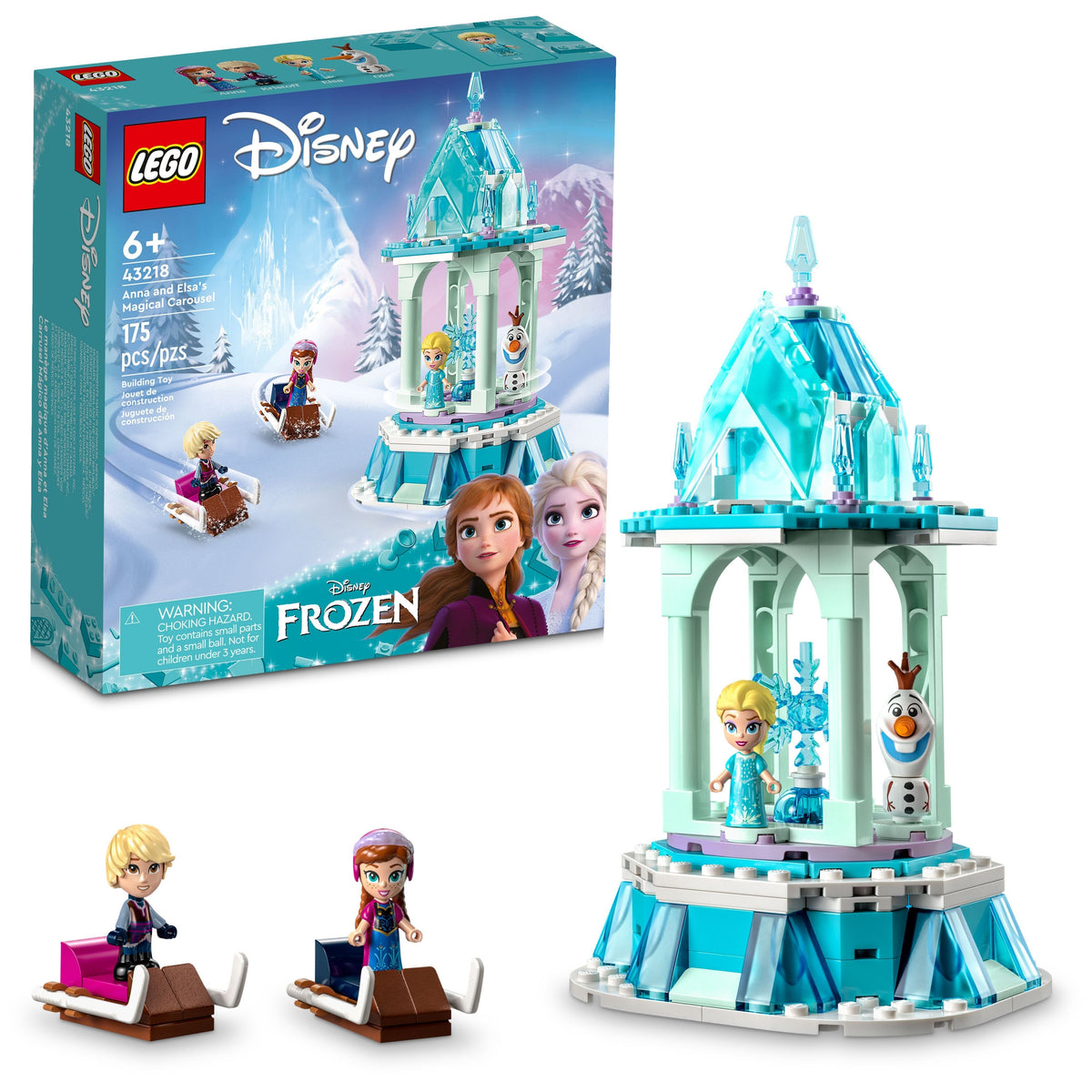 43218 Anna and Elsa's Magical Carousel product image 1, provided for visual reference and product detail review