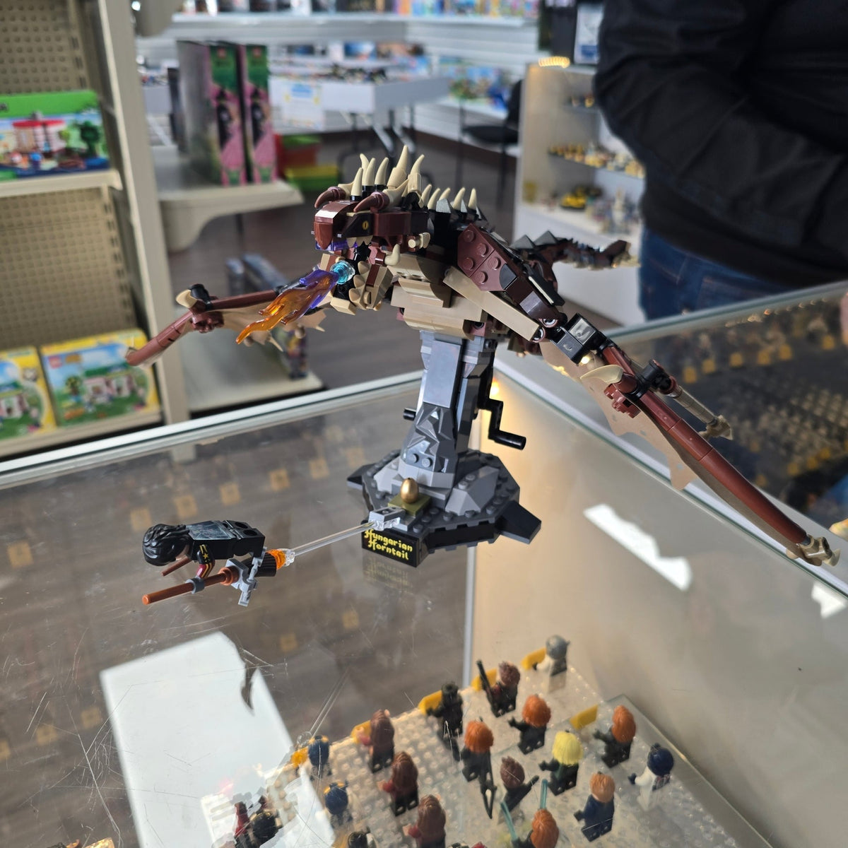 76406 LEGO Harry Potter: Hungarian Horntail Dragon (Previously Owned) (Retired) product image 1, provided for visual