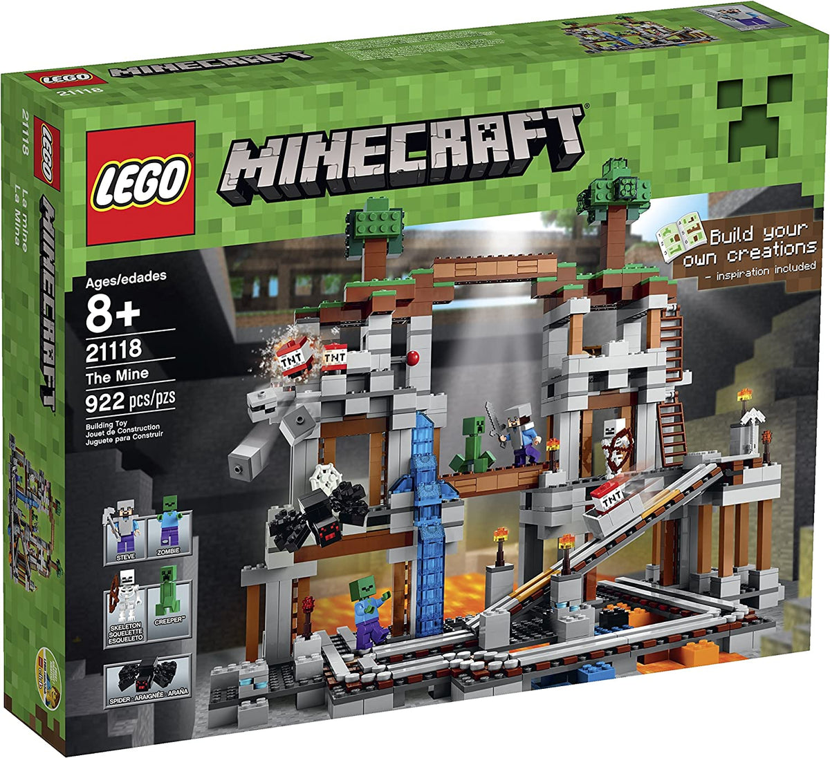 21118 Minecraft The Mine (Retired) (Certified Complete) product image 1, provided for visual reference and product detail