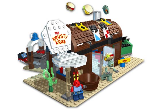 3825 LEGO Spongebob: Krusty Krab (Retired) (Certified Complete) product image 3, provided for visual reference and product