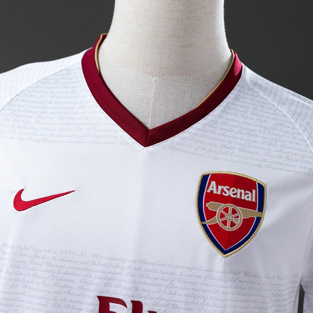 Arsenal Jersey 2007-08 Away Retro Football Kit product image 7