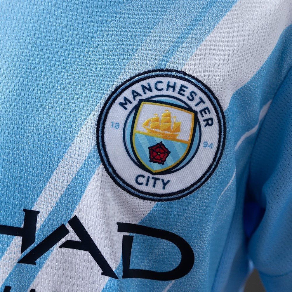 Kids Manchester City Jersey 25/26 Home Football Kit product image 7