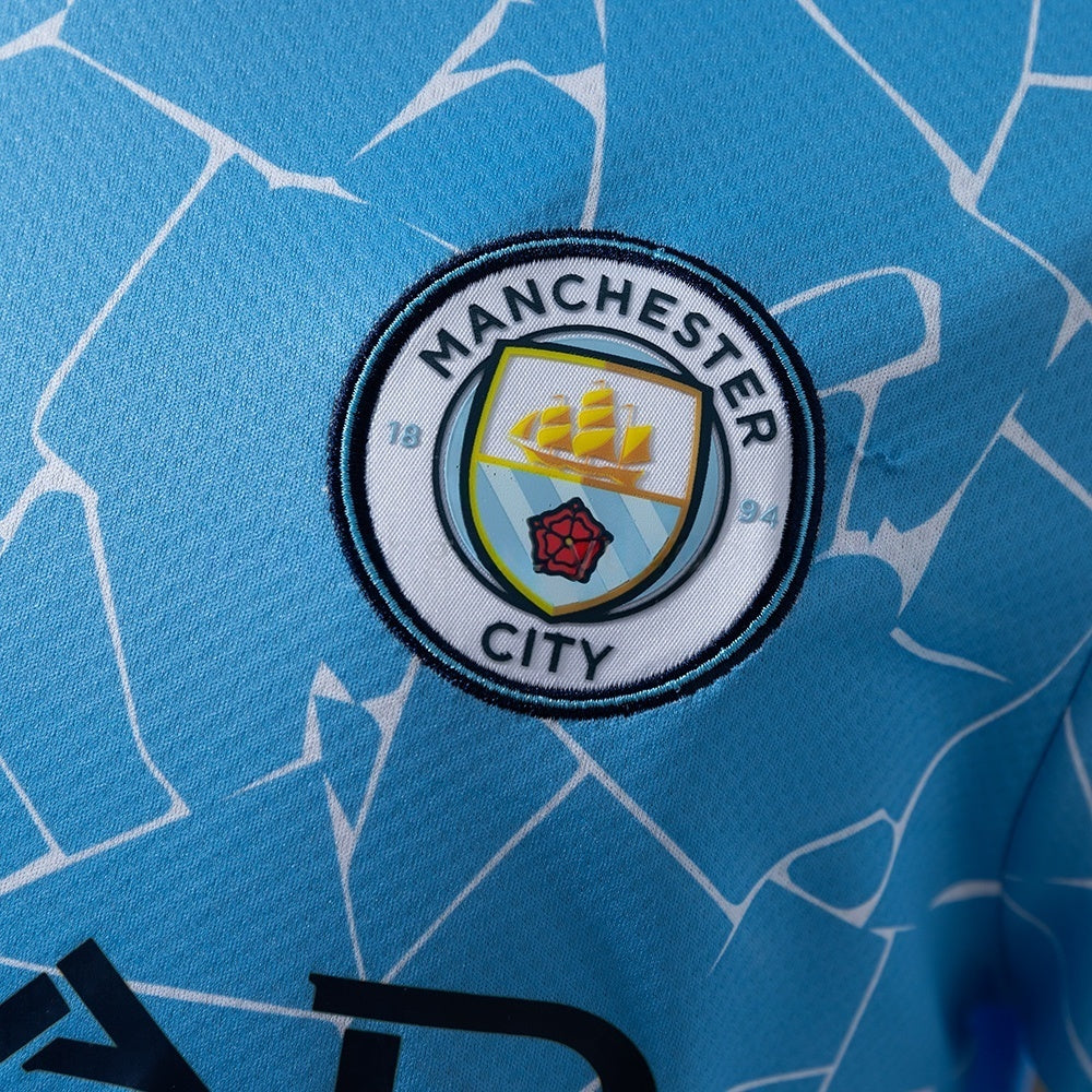 Manchester City Home Jersey 2020-21 Retro Football Kit product image 7