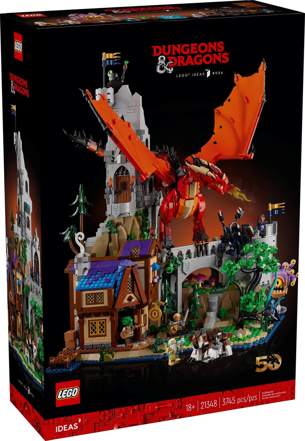 21348 Dungeons & Dragons: Red Dragon's Tale (Retired) (New Sealed)