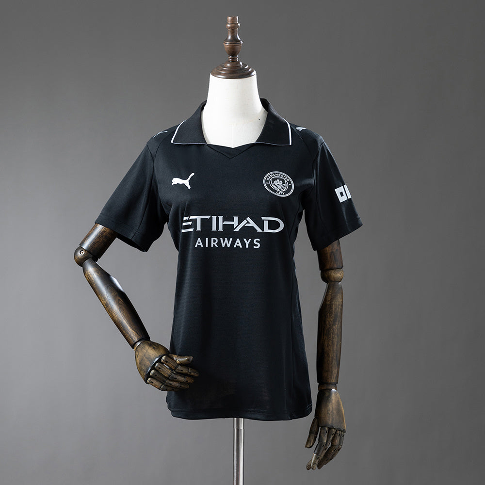 Women Manchester City Jersey 25/26 Away Football Kit Soccer product image 1