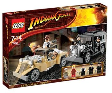 7682 LEGO Indiana Jones: Shanghai Chase (Retired) (Certified Complete) product image 1, provided for visual reference and