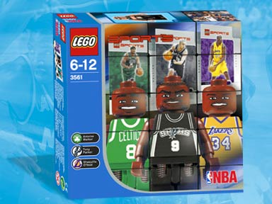 3561 NBA Collectors #2 (Retired) (New Sealed) product image 1, provided for visual reference and product detail review
