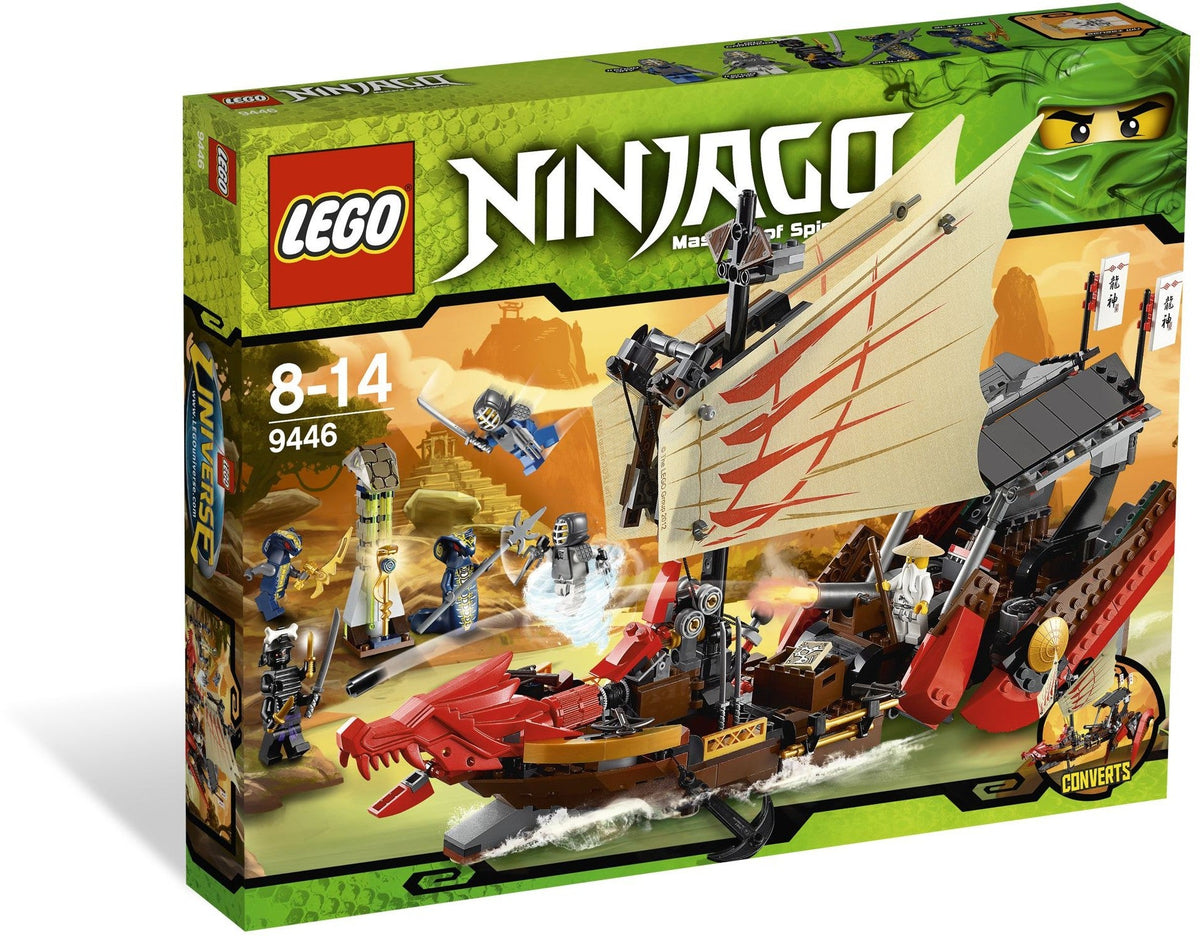 9446 Destiny's Bounty Ninjago (Retired) (New Sealed) product image 1, provided for visual reference and product detail review