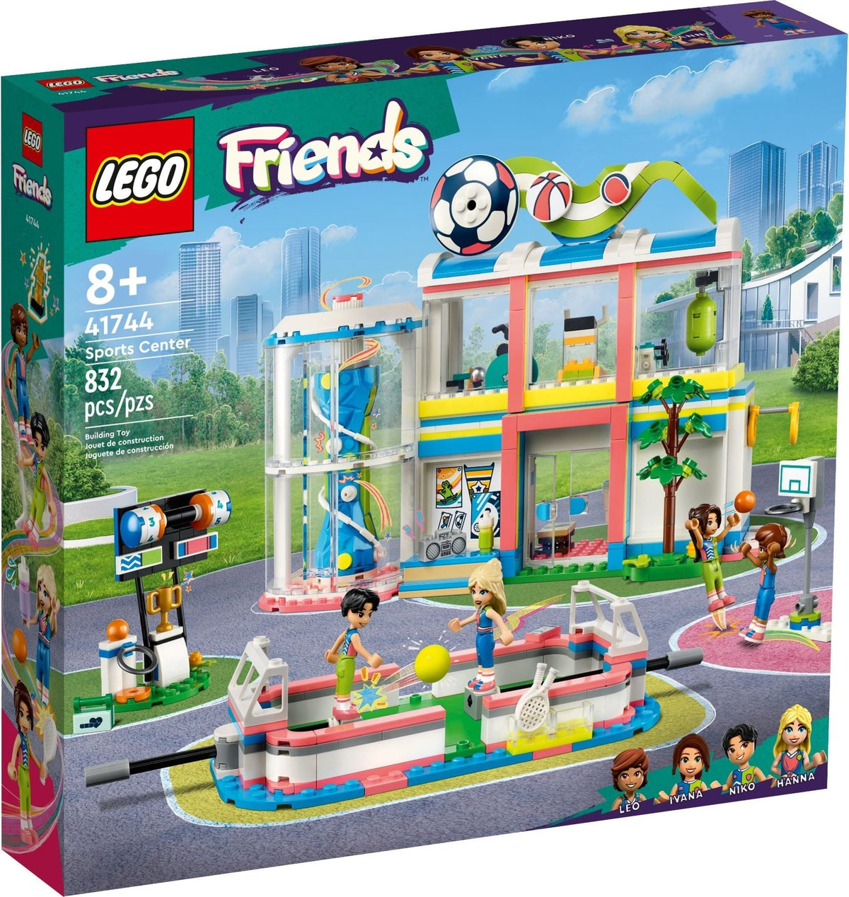 41744 LEGO Friends: Sports Center product image 3, provided for visual reference and product detail review