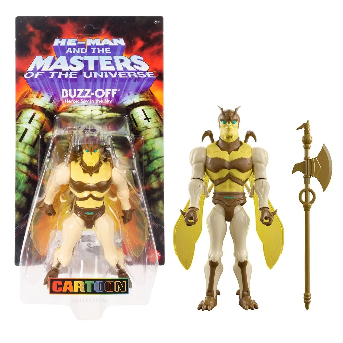 Buzz-Off 200X (MOTU Origins, Mattel) SEALED product image 1, provided for visual reference and product detail review