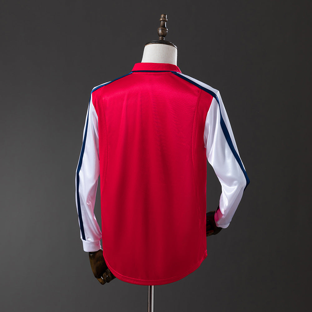 Arsenal Jersey 2001-02 Home Retro Football Kit Long Sleeves product image 2