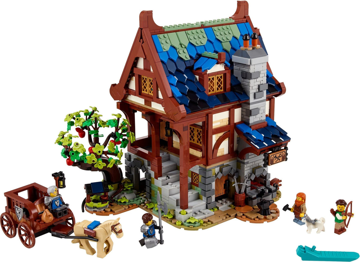 21325 LEGO Ideas Medieval Blacksmith (Retired) (Certified Complete) product image 2, provided for visual reference and
