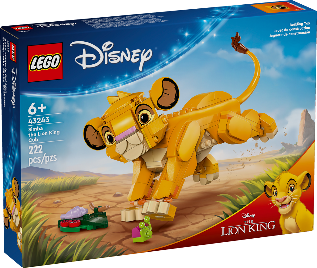 43243 LEGO Disney: Simba the Lion King Cub product image 3, provided for visual reference and product detail review