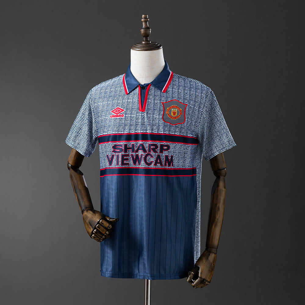 Manchester United Jersey 1995-96 Away Retro Football Kit product image 1
