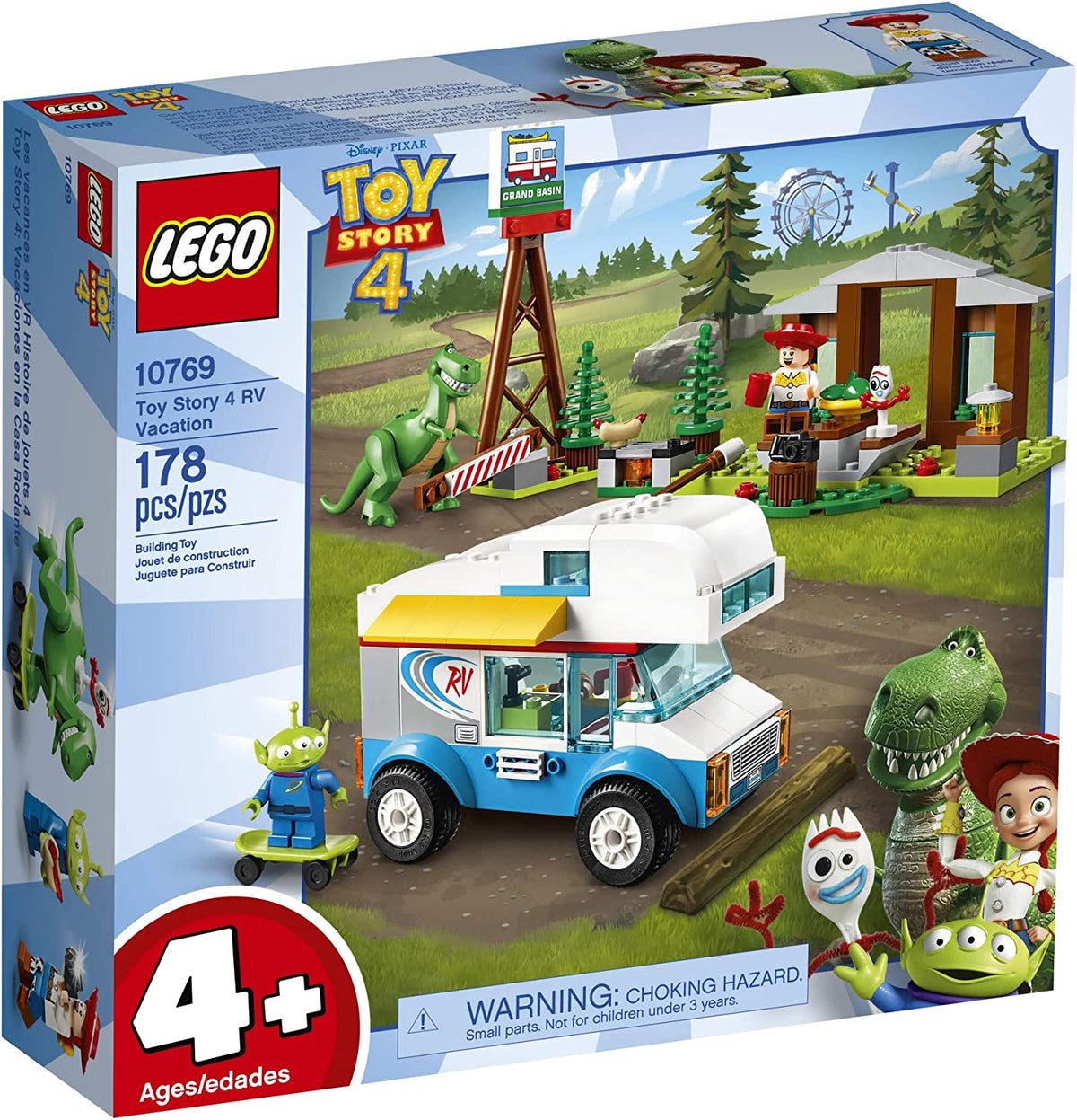10769 LEGO Disney: Toy Story 4 RV Vacation (Retired) (Certified Complete) product image 1, provided for visual reference and