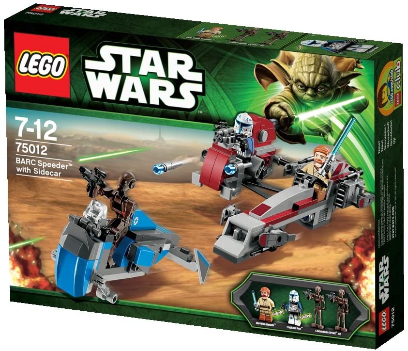75012 BARC Speeder with Sidecar (Retired) (Certified Complete) product image 1, provided for visual reference and product