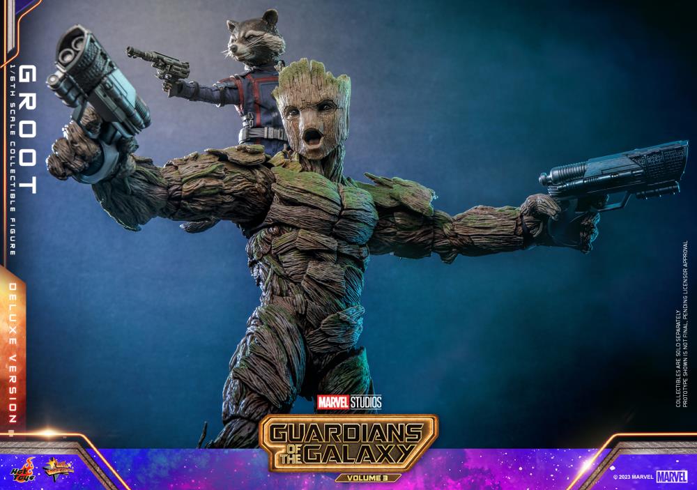 Groot Deluxe MMS707 2347 (Hot Toys, Guardians of the Galaxy Vol. 3) product image 2, provided for visual reference and