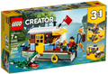 31093 LEGO Creator: Riverside Houseboat (Retired) (Certified Complete) product image 1, provided for visual reference and