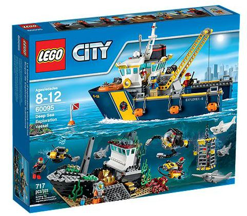 60095 Deep Sea Explorers (Certified Complete) (Retired) product image 1, provided for visual reference and product detail