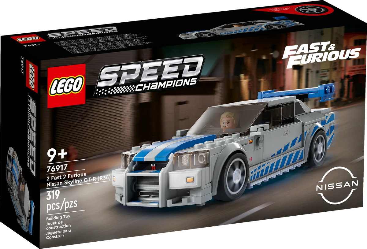 76917 2 Fast 2 Furious Nissan Skyline GT-R (R34) (Certified Complete) product image 1, provided for visual reference and
