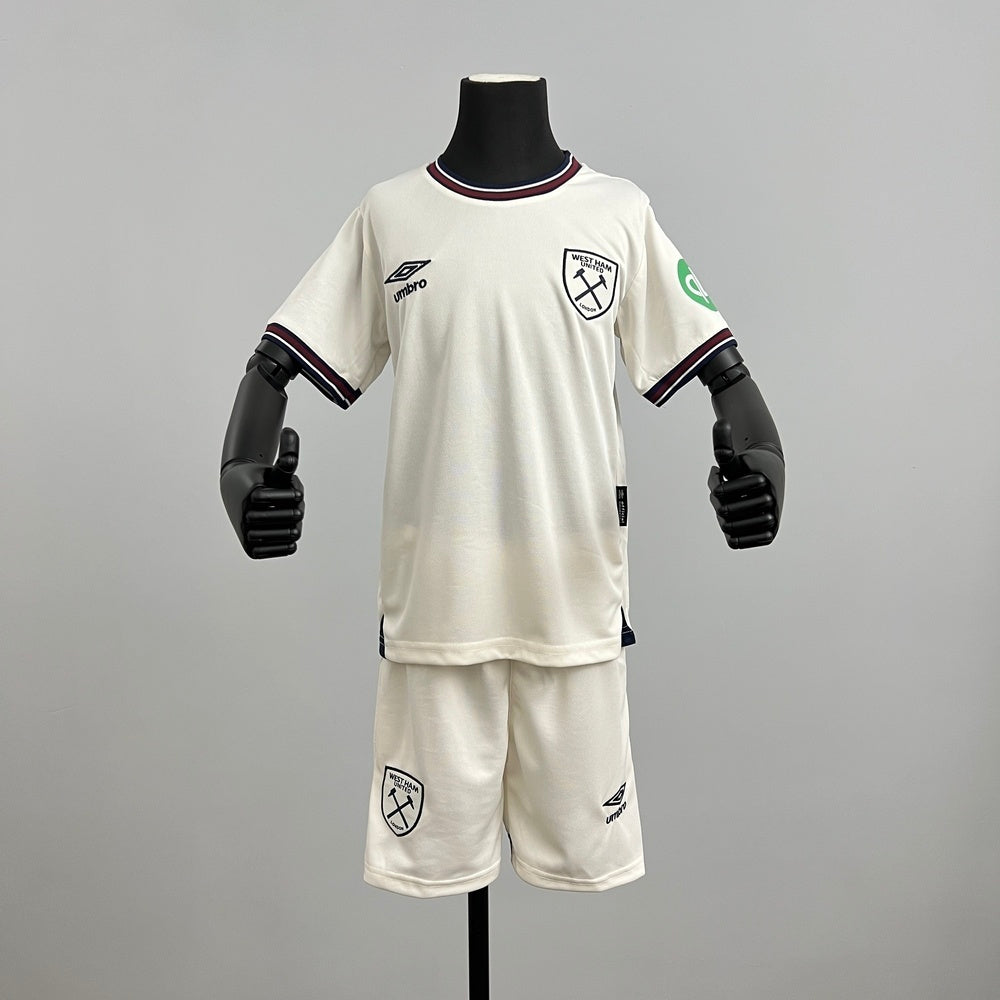 Kids West Ham United Jersey 25/26 Away Football Kit Soccer product image 1
