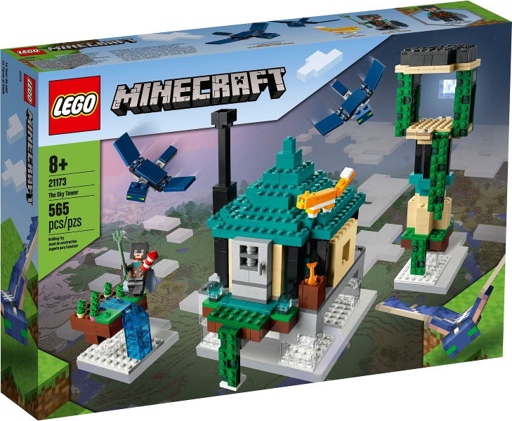 21173 LEGO Minecraft: The Sky Tower (Retired) (Certified Complete) product image 1, provided for visual reference and