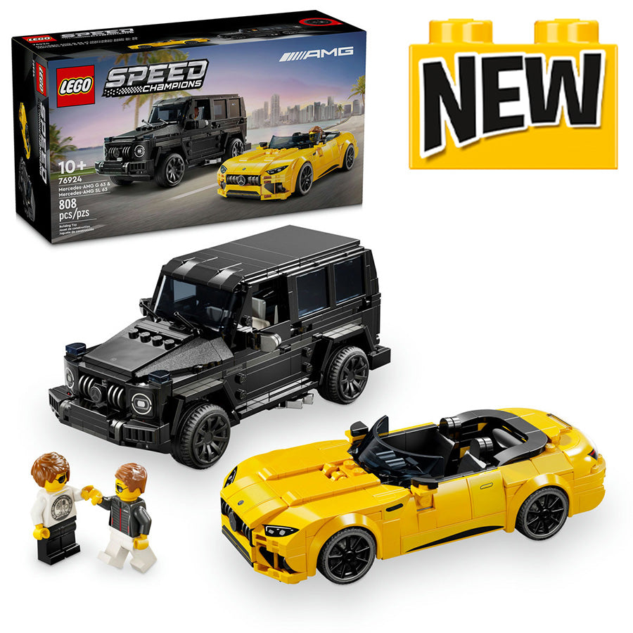 76924 LEGO Mercedes-AMG G 63 & Mercedes-AMG SL 63 product image 1, provided for visual reference and product detail review