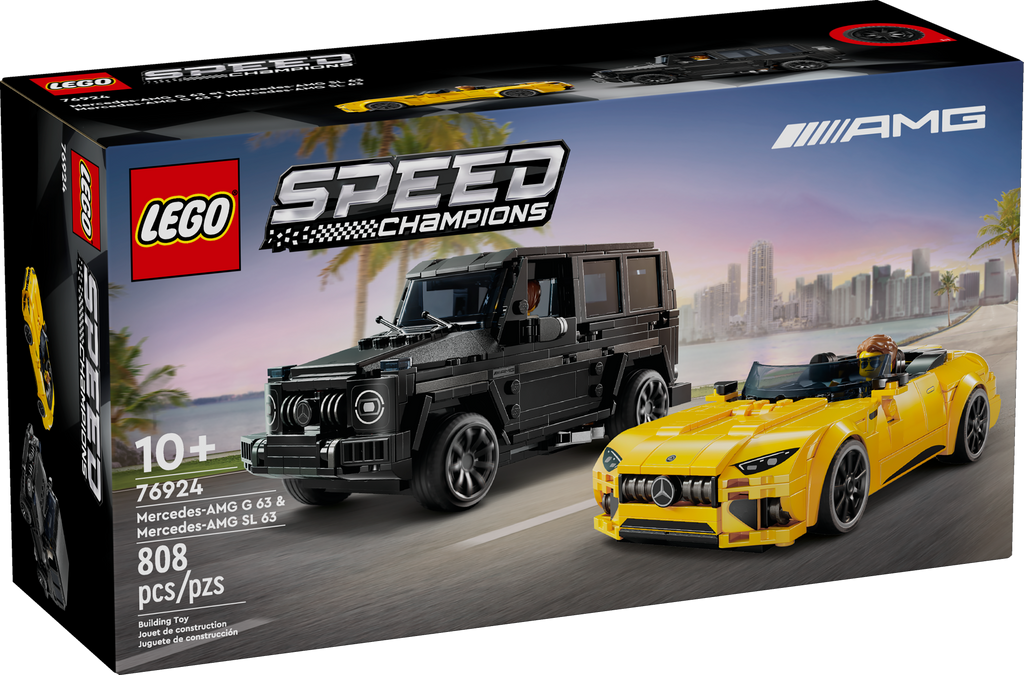 76924 LEGO Mercedes-AMG G 63 & Mercedes-AMG SL 63 product image 3, provided for visual reference and product detail review